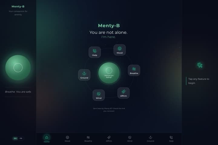 Menty B — live site preview